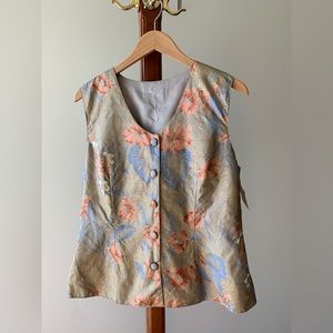 Elegant Floral Vest
